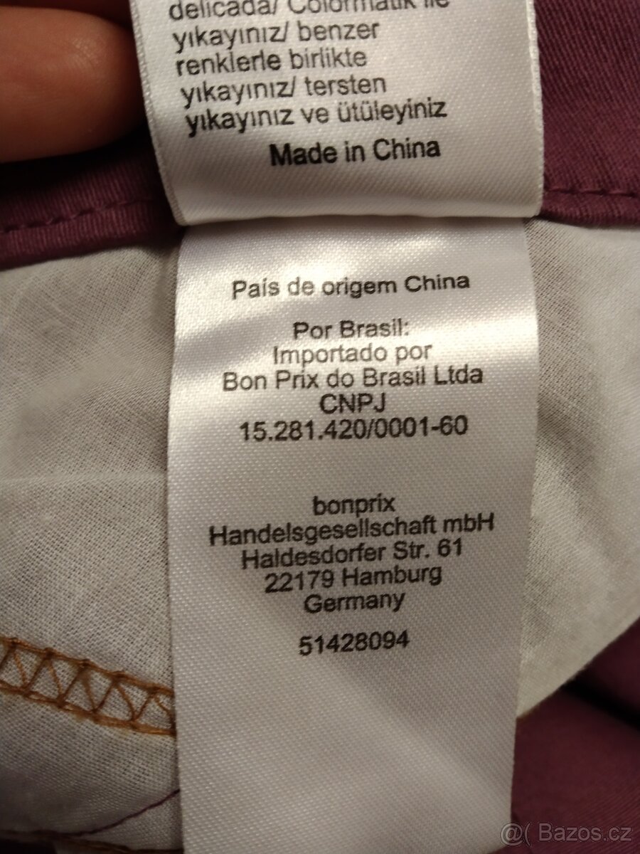 Bonprix dámské bavlněné kalhoty velikost 46. - 2