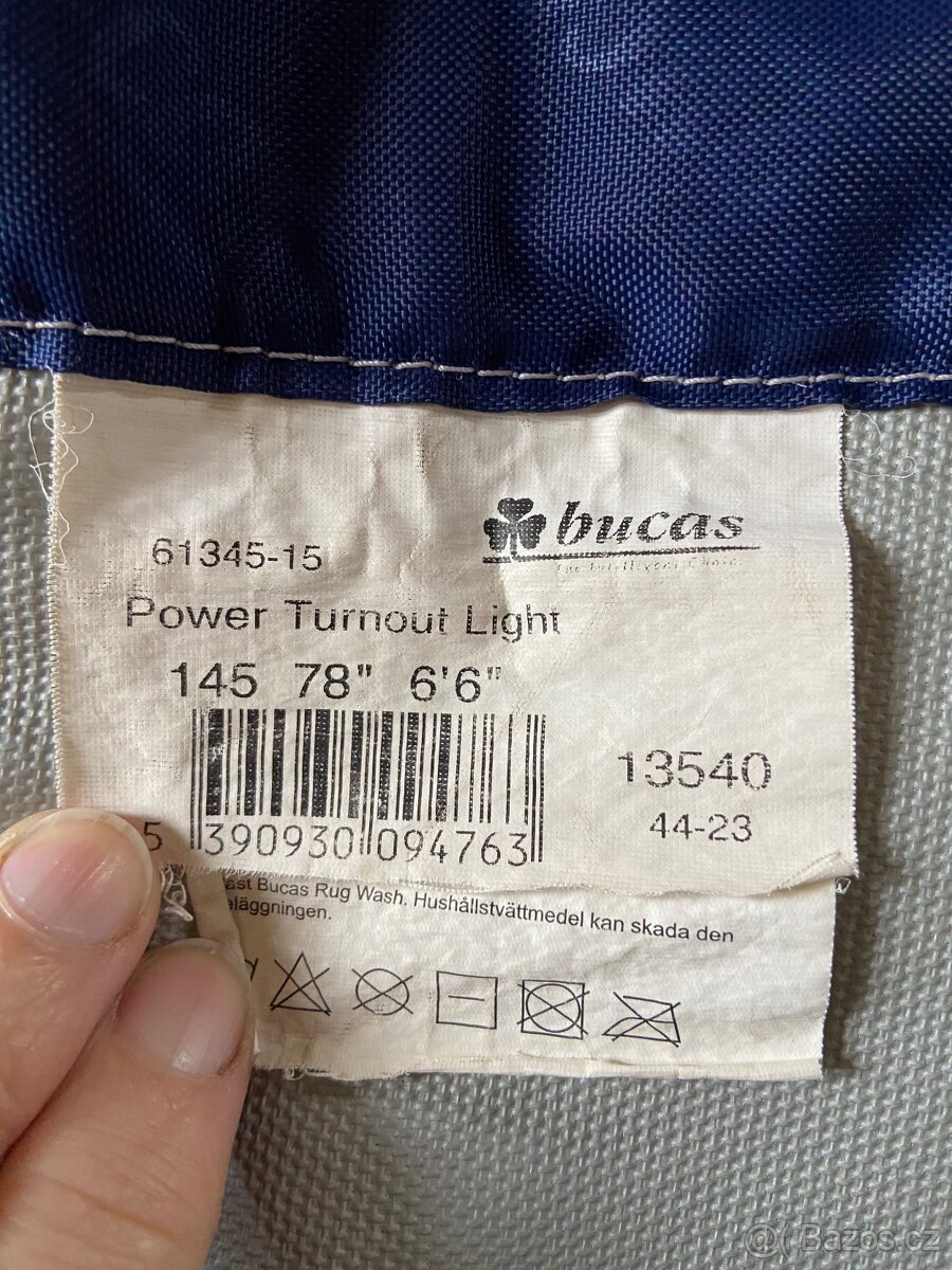 Bucas Power Turnout Light 145 deka pro koně - 2