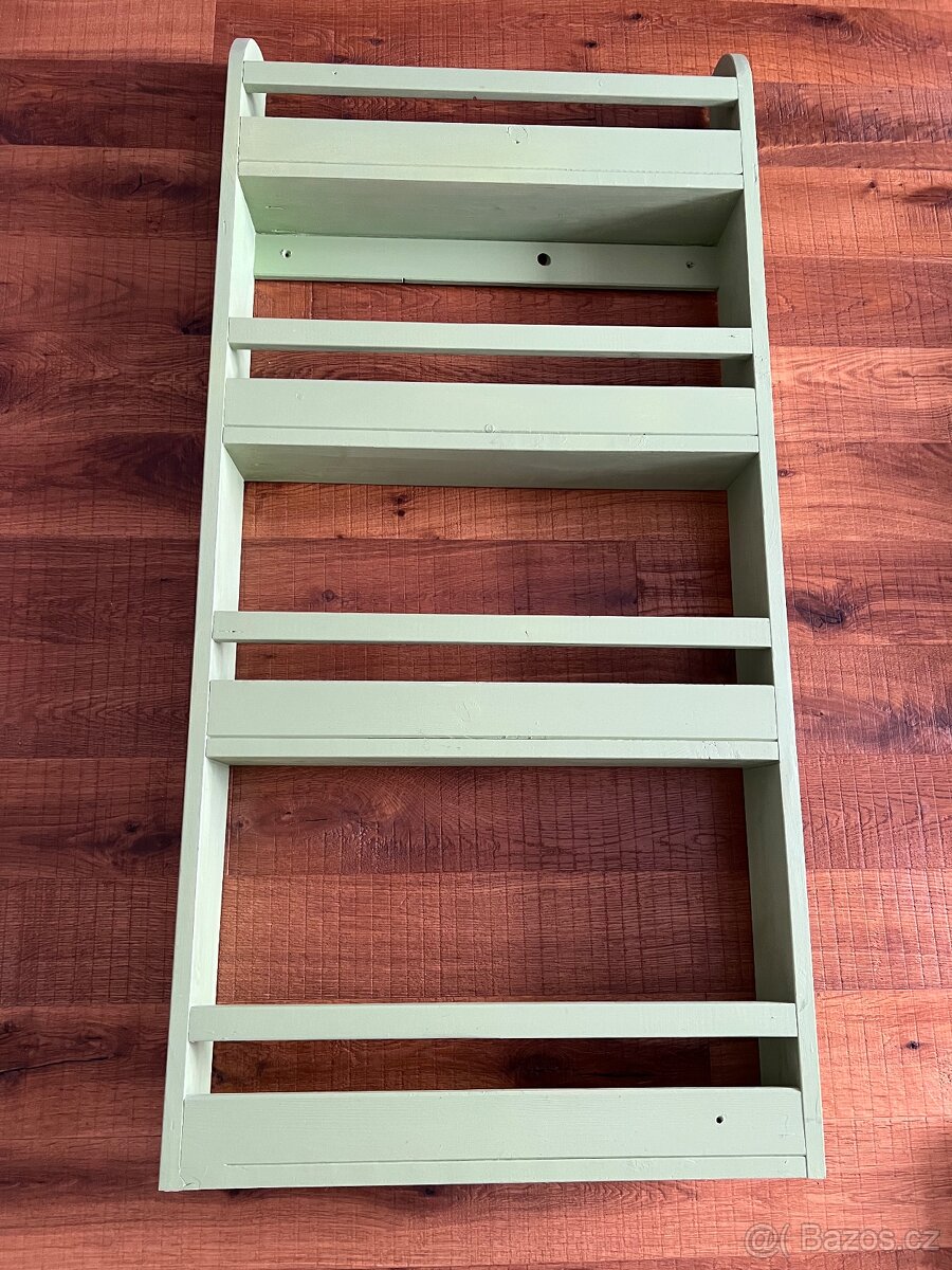 Dětský Montessori regál/ organizér na knihy/knihovna - 2