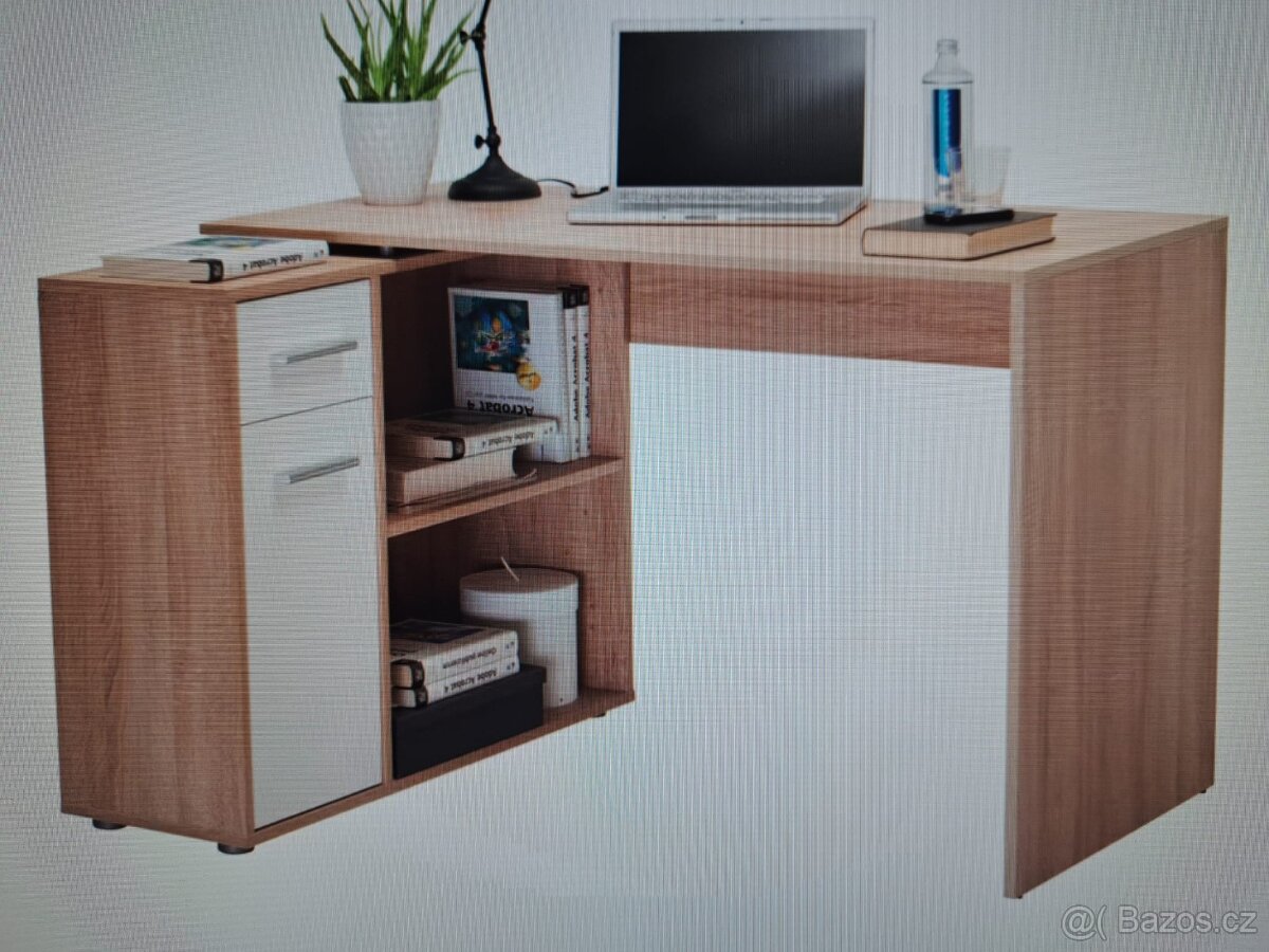 Nový rohový psací stůl. - 2
