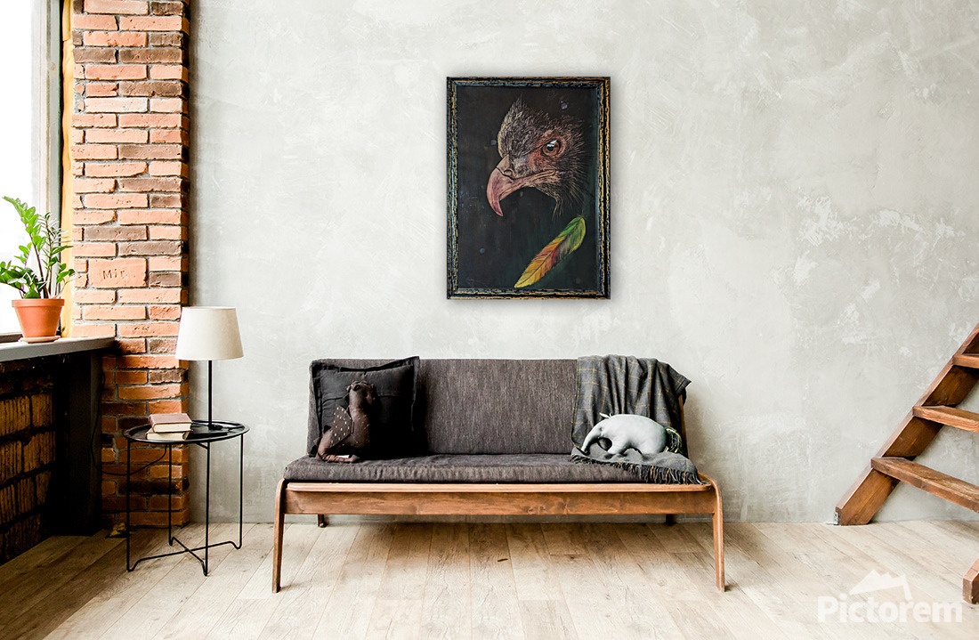 Orel mořský - akvarel, obraz - 2