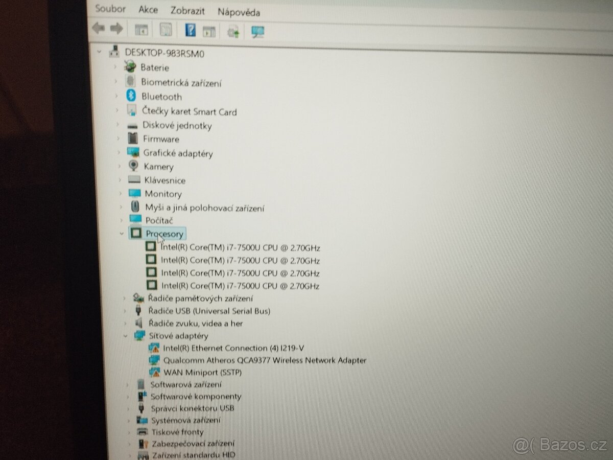 VELMI KVALITNÍ LENOVO THINKPAD T570 i7,7generace,windows 11 - 2