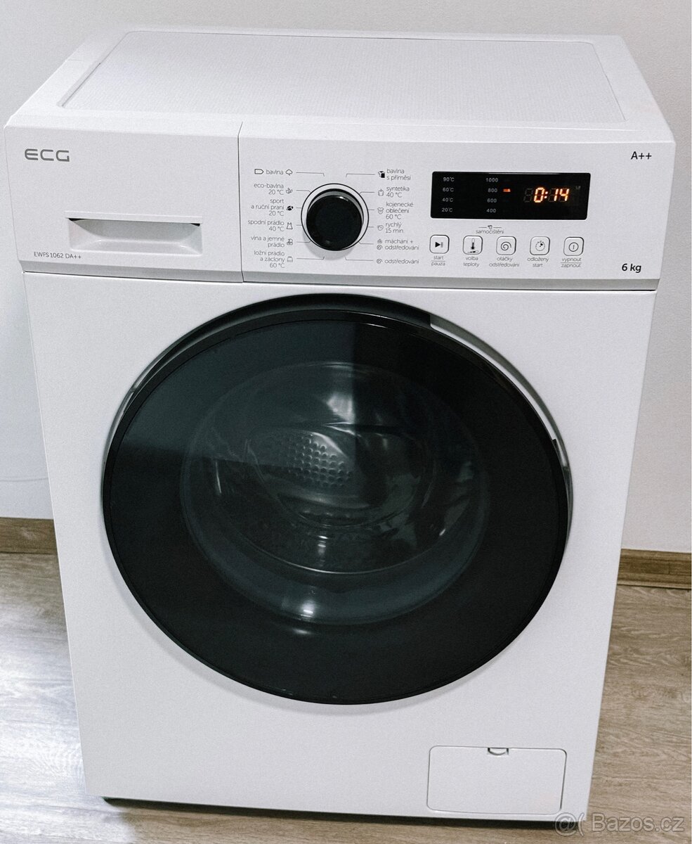 Pračka ECG EWFS 1062 DA++ - 2