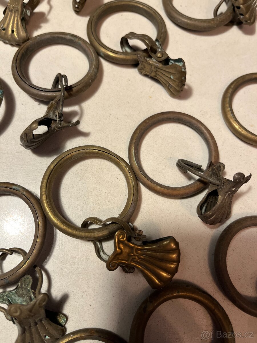 Staré mosazné kroužky - 2