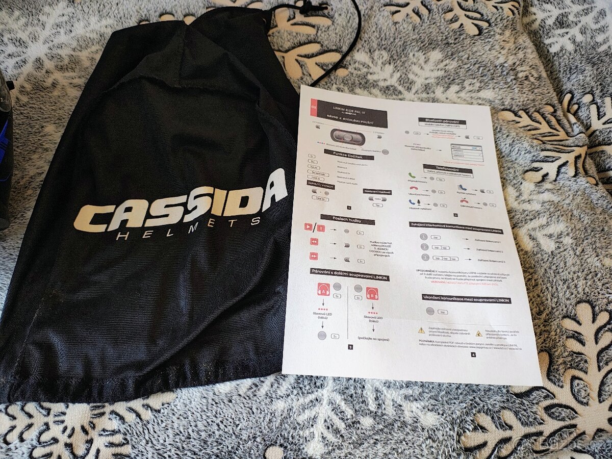 Helma na motorku CASSIDA - 2