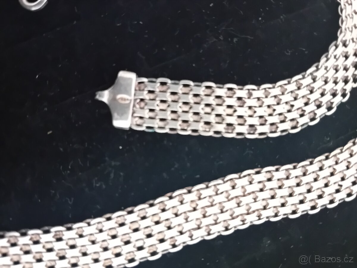 Starožitný stříbrný set. - 2