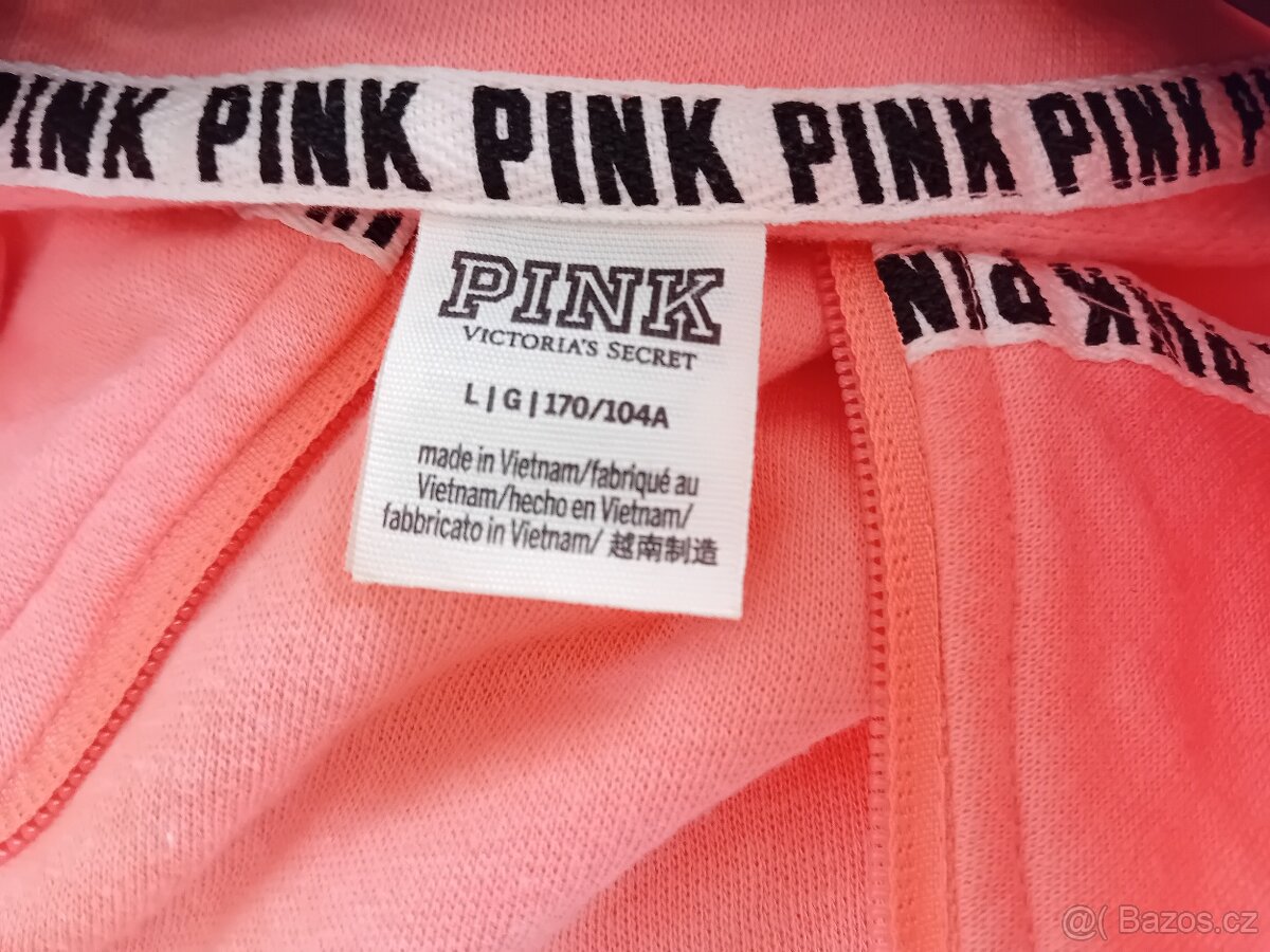 DÁMSKÁ ORIGINÁL MIKINA PINK VEL.L - 2