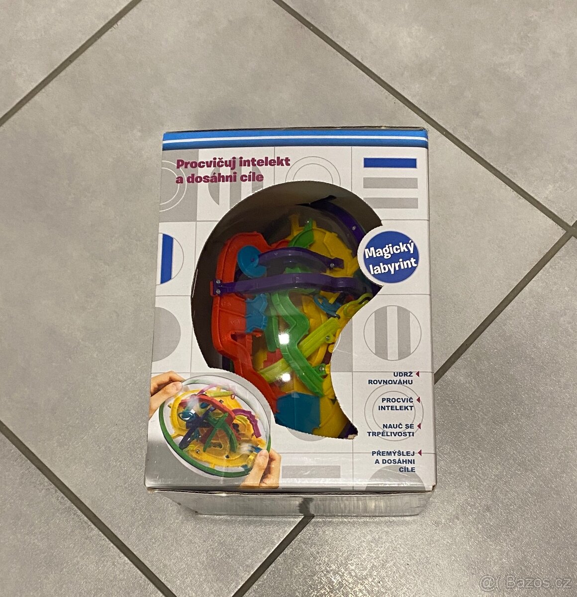Magická 3D koule s labyrintem - 2