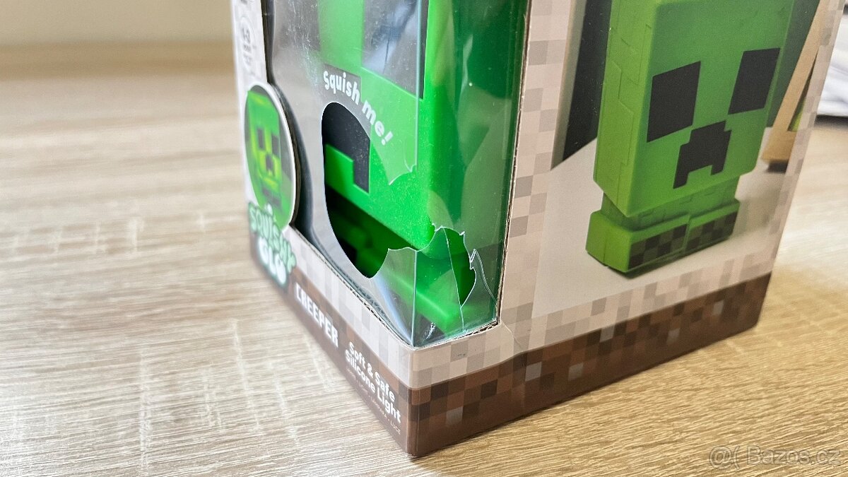 Lampička - Minecraft Creeper Squishy - 2