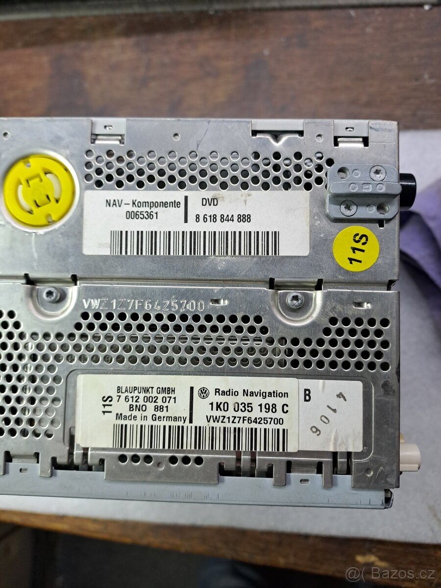 Autorádio 1k0035198c - 2