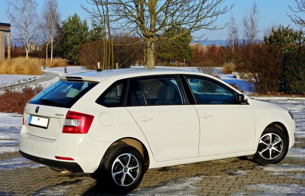 Š.Rapid Space 1.4 TDI 66 kW, Infotainm.,ČR,S.kn.,2017,garáž. - 2