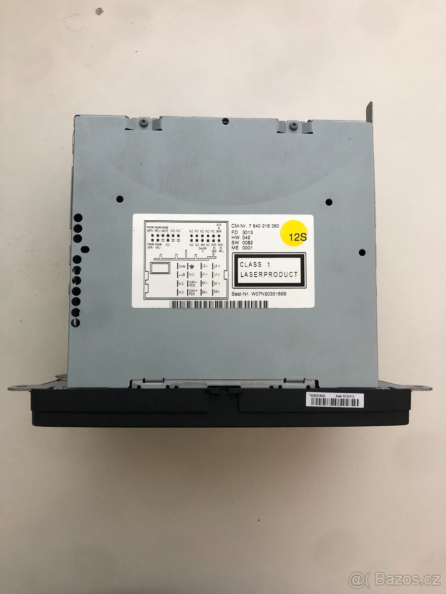 Originál autorádio - 2