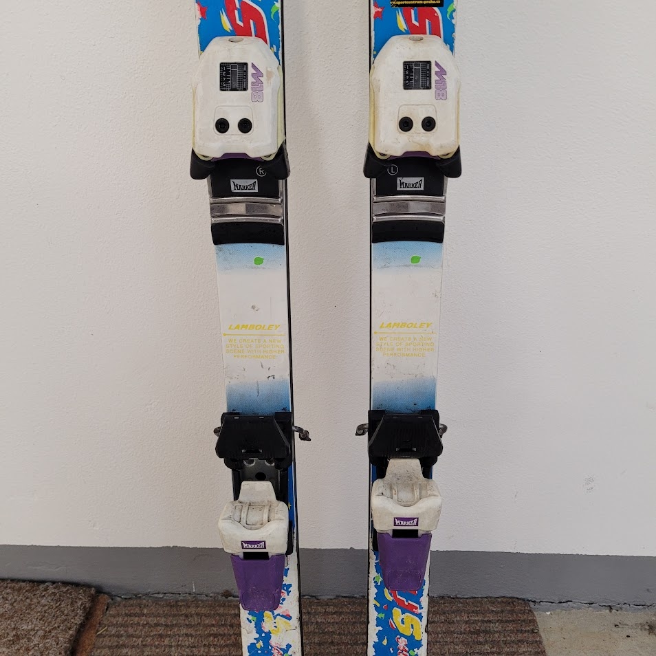 Dětské lyže 130cm vázání MARKER M18 - 2