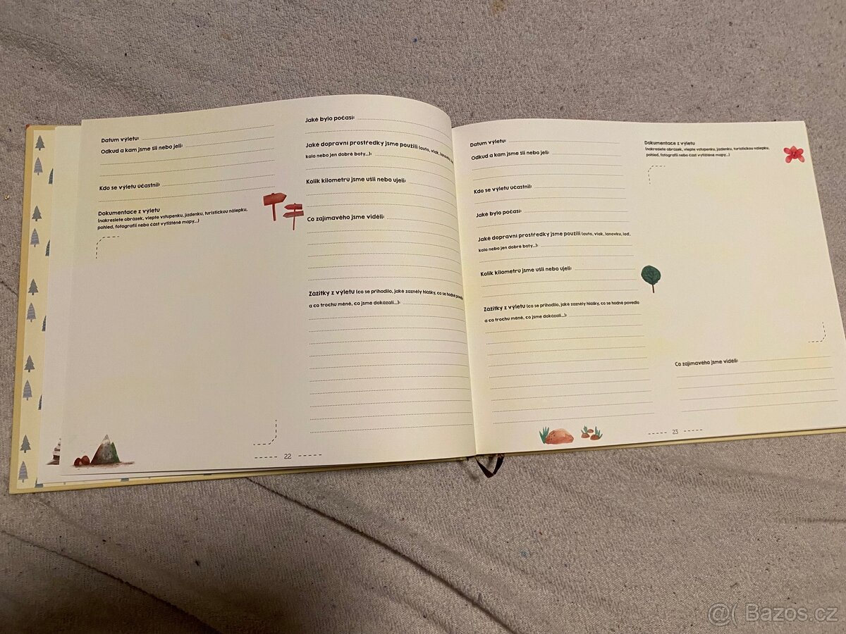 Kniha Naše výlety Familium - 2