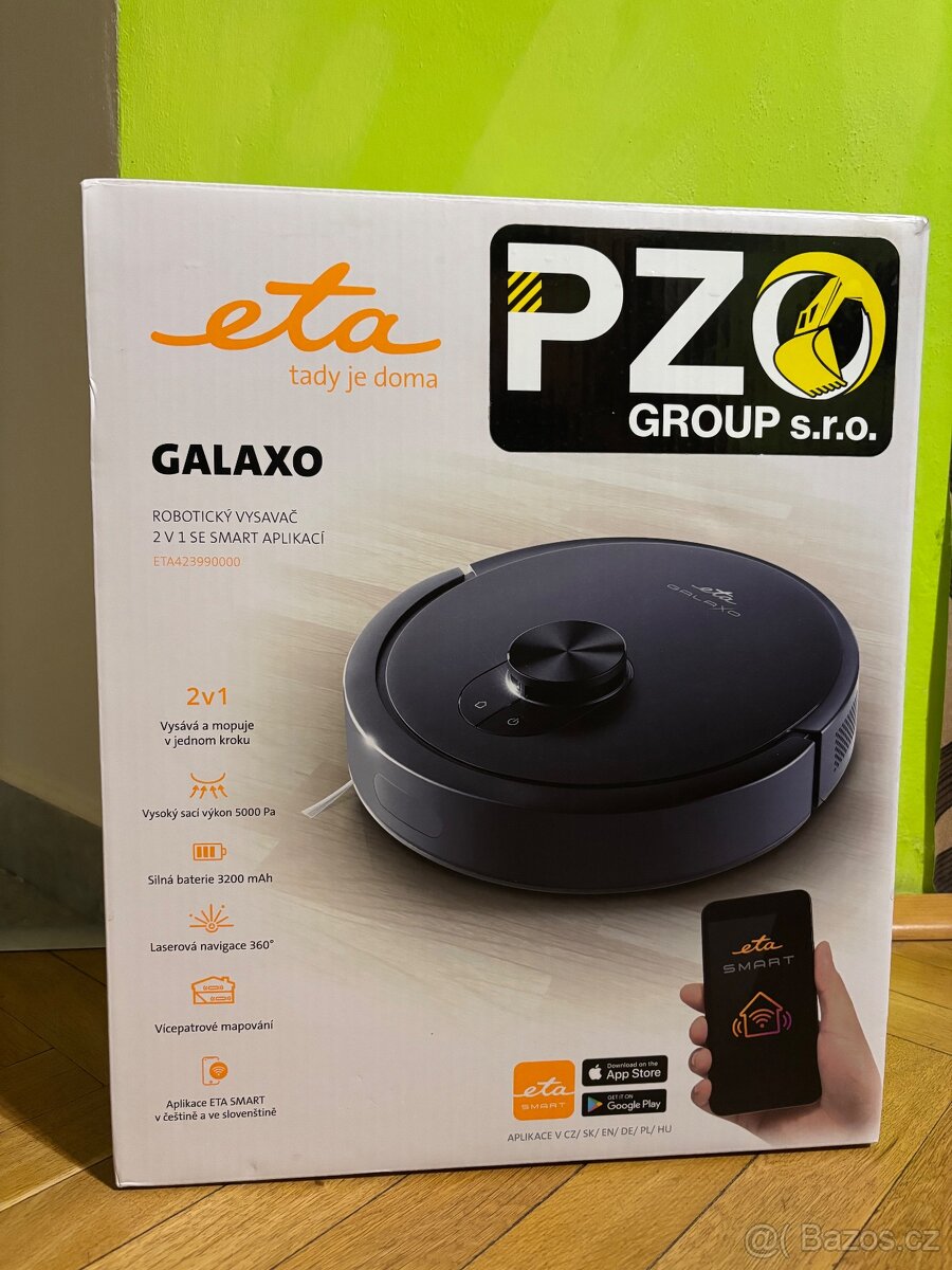 ETA galaxo robotický vysavač - 2