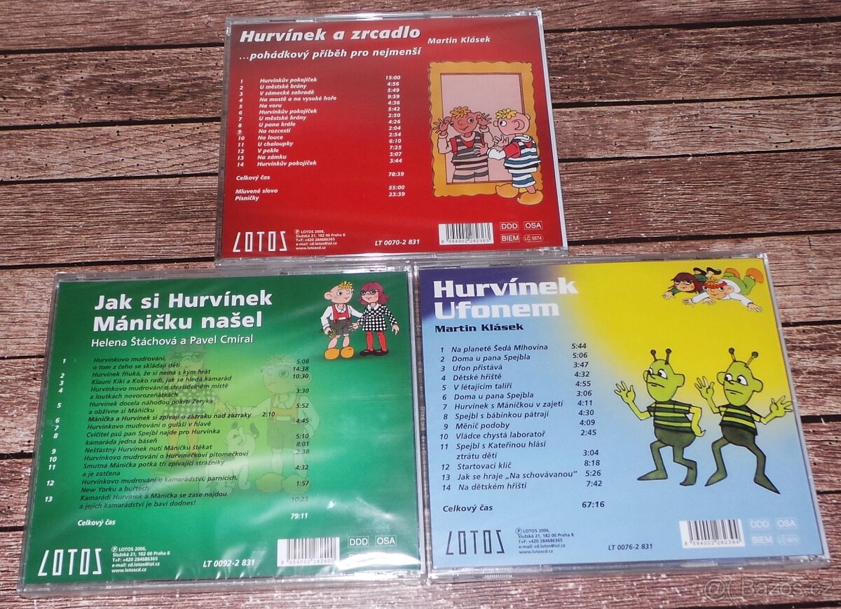 3X CD - Hurvínek - 2