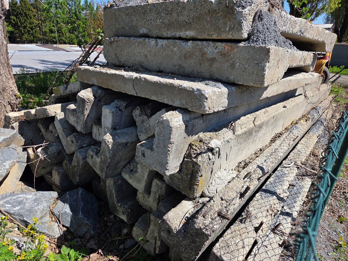 betonové překlady L - 2