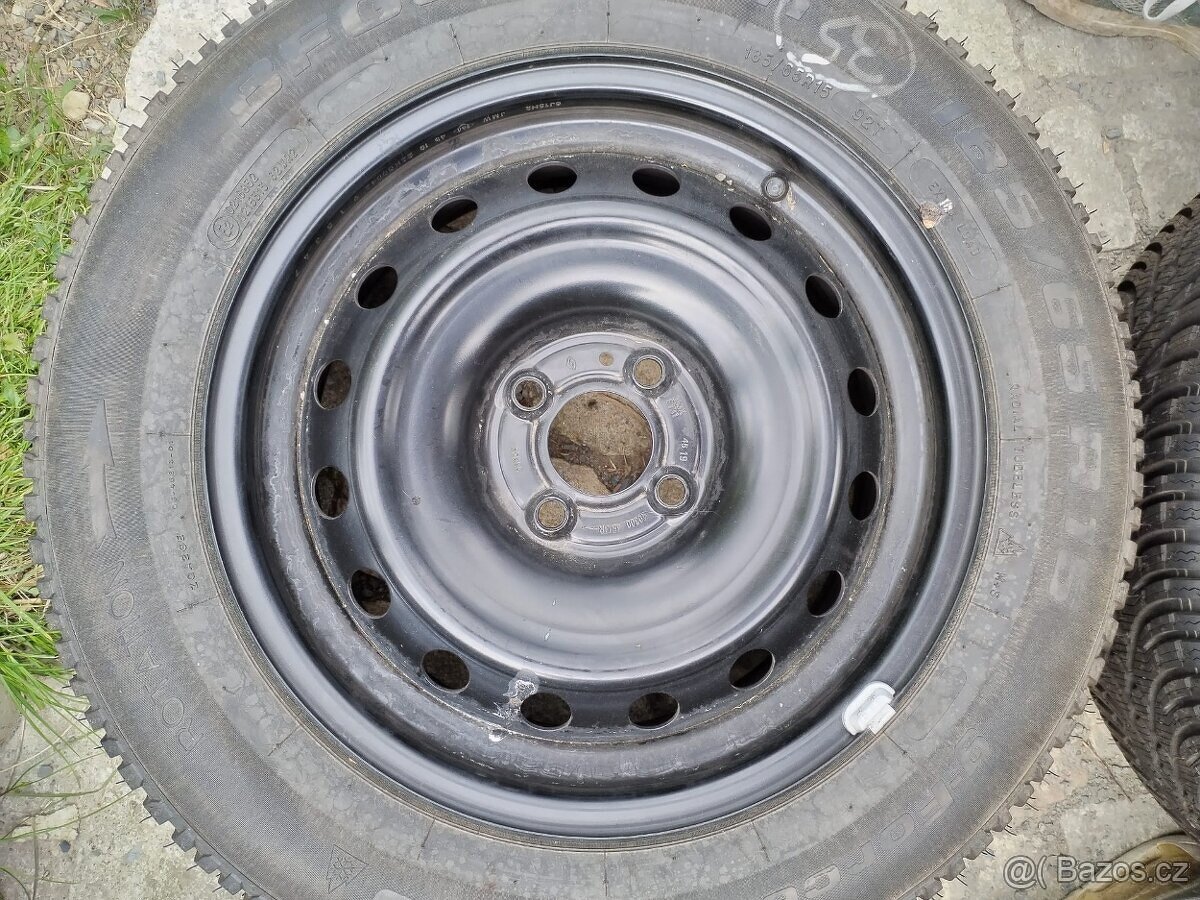 RENAULT CLIO disky 4x100 R15 ET 31 +185/65/15 - 2