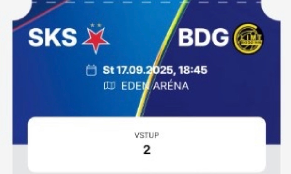 Prodám vstupenky - 2