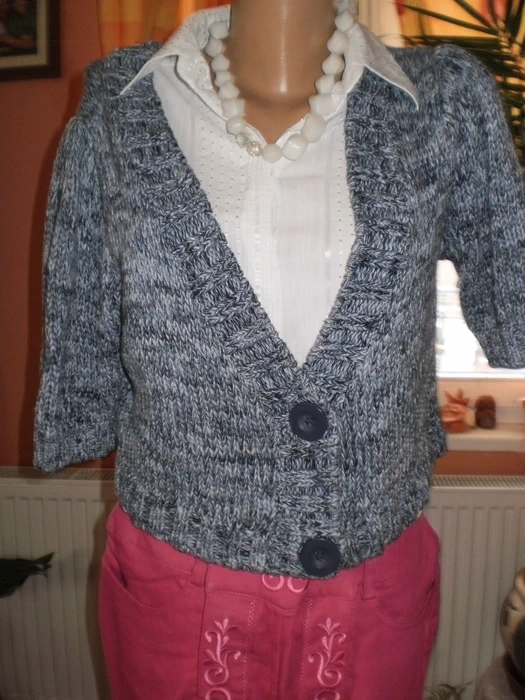 svetrik# bolerko# prehoz #halenka# pleteny - 2