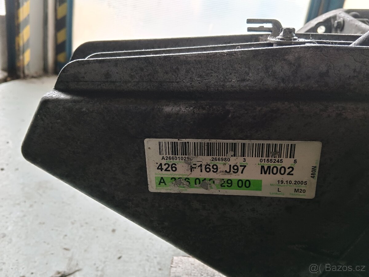 Motor w245 2.0 benzín turbo 142kw kód 266.980 - 2