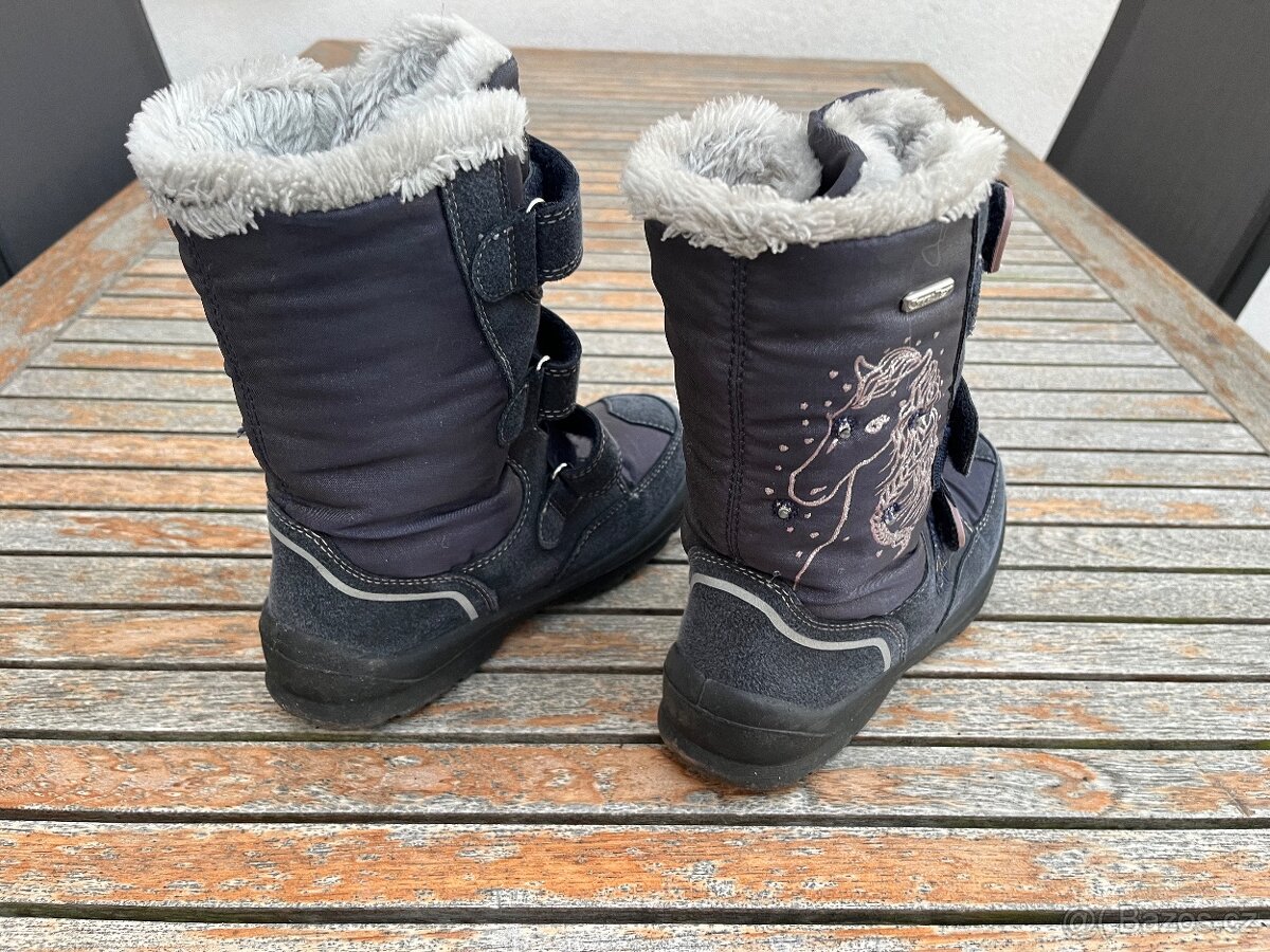 Dívčí zimní boty kozačky nepromokavé Salamander Lurchi 32 - 2