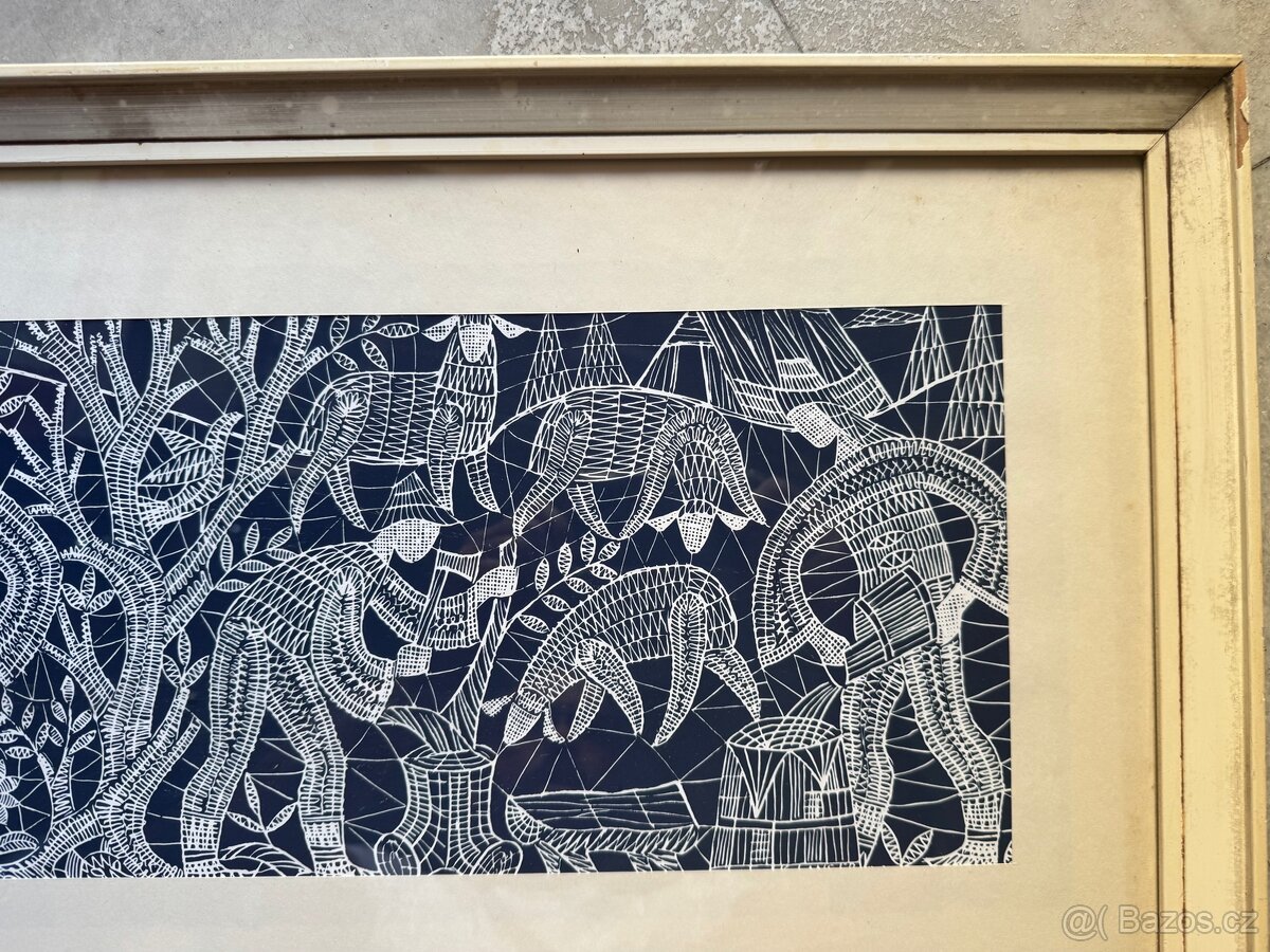 Obraz Karel Langer motiv Valašský život - 2