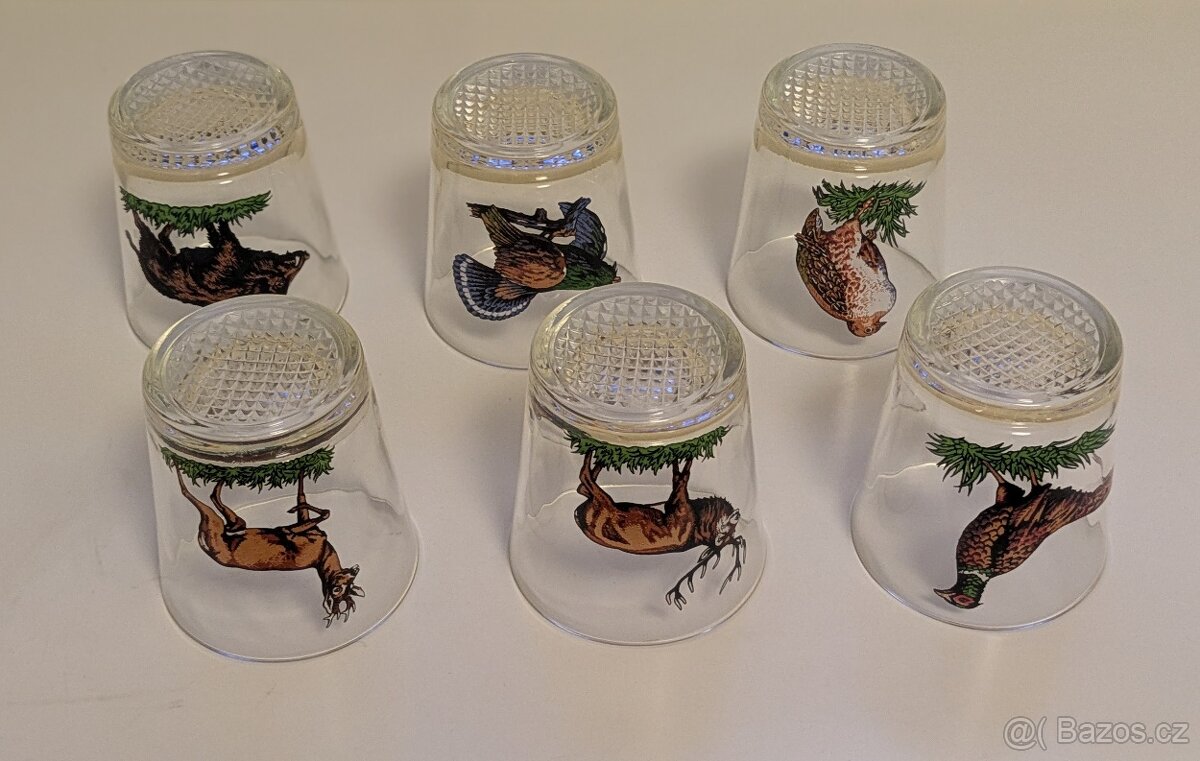 Sada 6 skleniček - 2