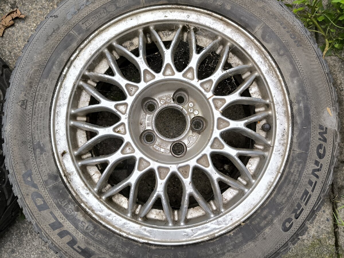 BBS R15 5x100 + zimní pne - 2