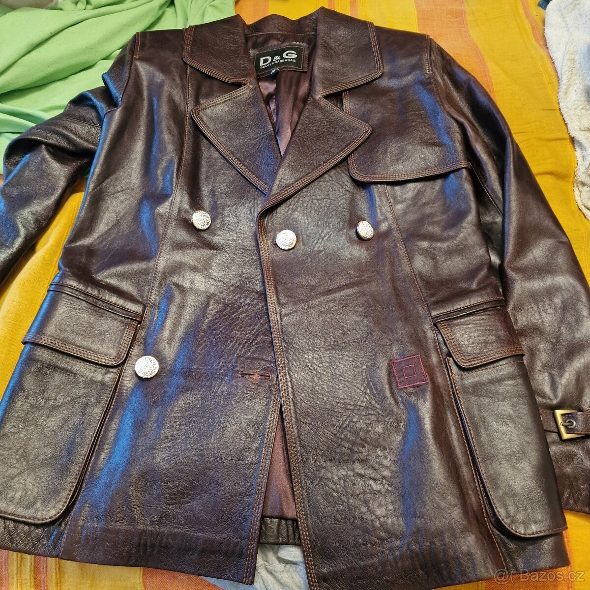 Dámska kožena bunda vel.M - 2