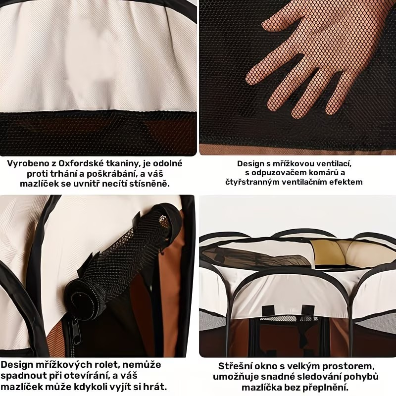 Přenosná ohrádka pro mazlíčky - 2