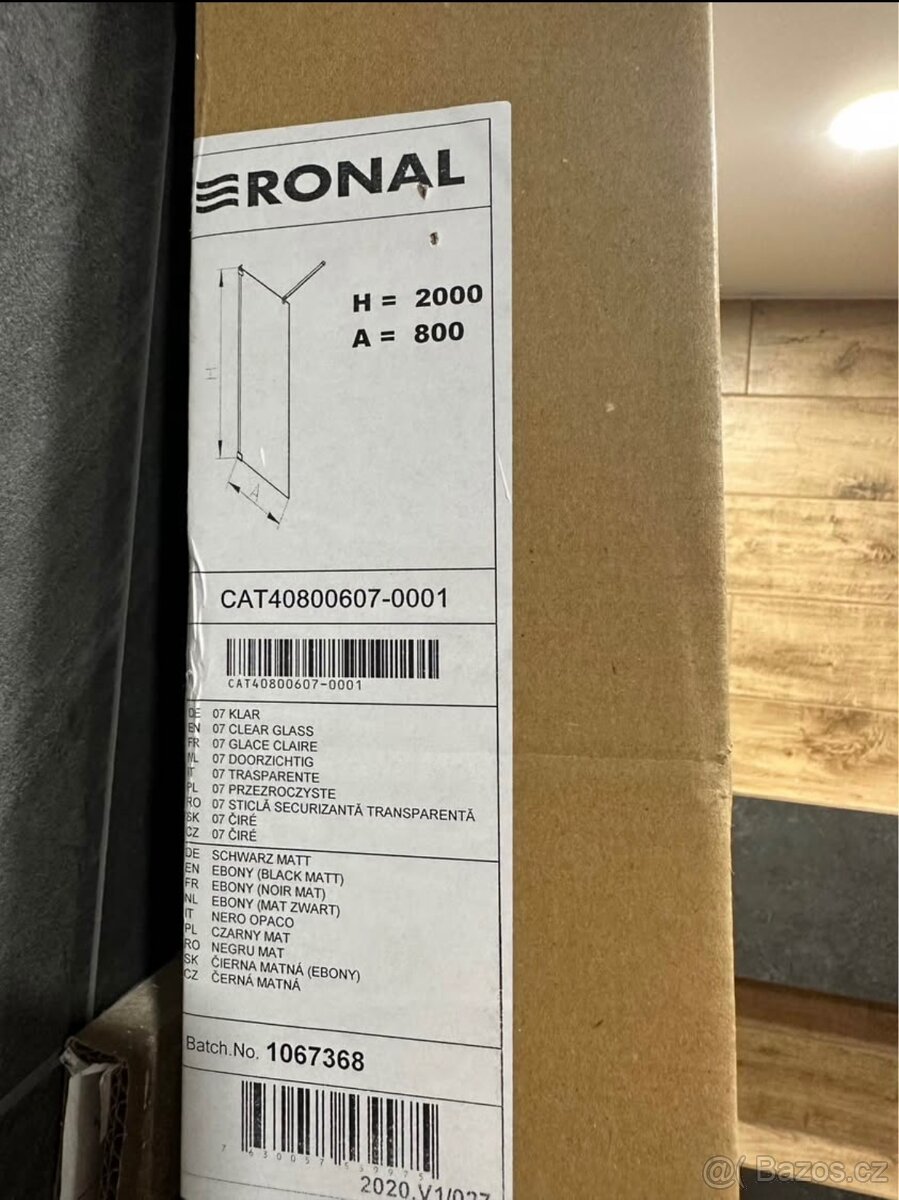 Sprchová zástěna Ronal NOVÁ - 2