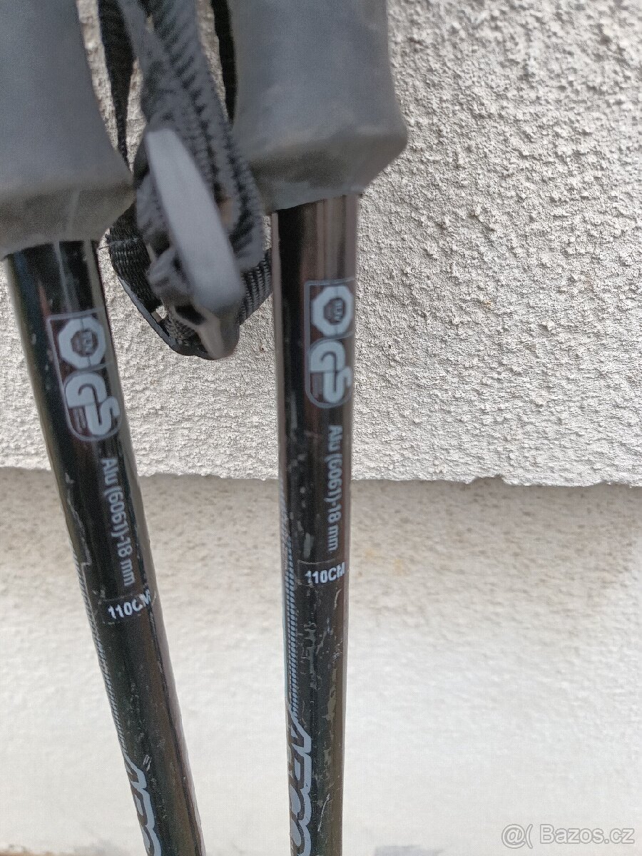 Sjezdové hůlky 105 cm, 110 cm, 115 cm, 130 cm - 2