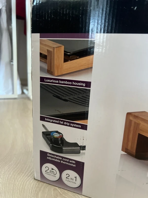 Designový elektrický stolní grill - 2