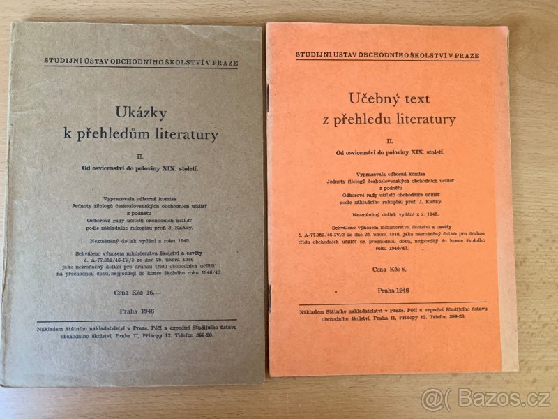 Historické učebnice, slovníky - 10 titulů - 2