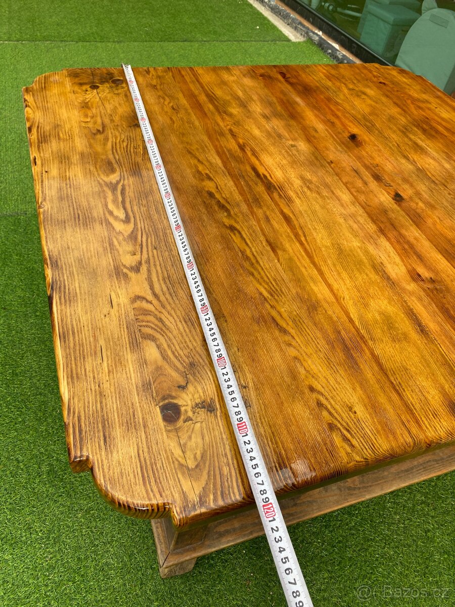 Masivní stůl borovice - 2