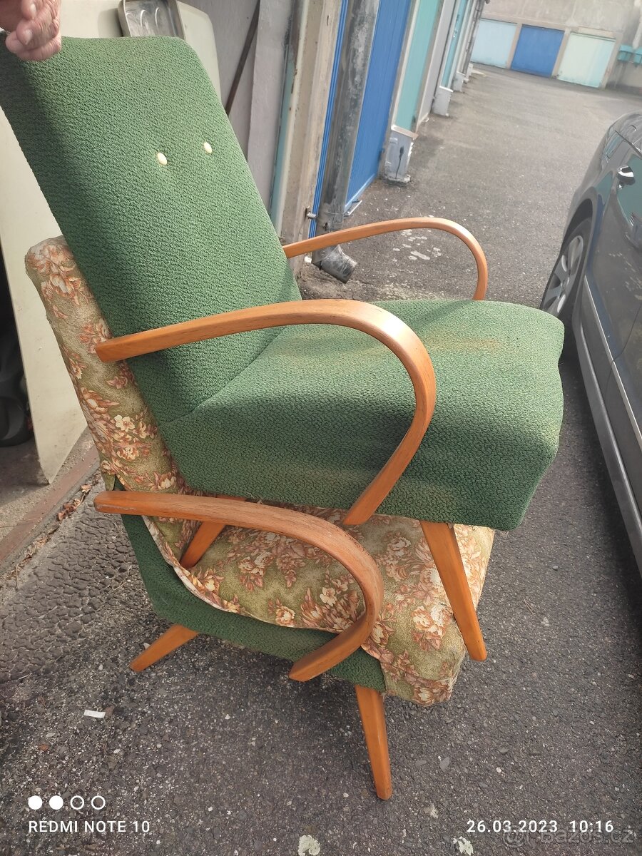 Retro křesla a stolek - 2