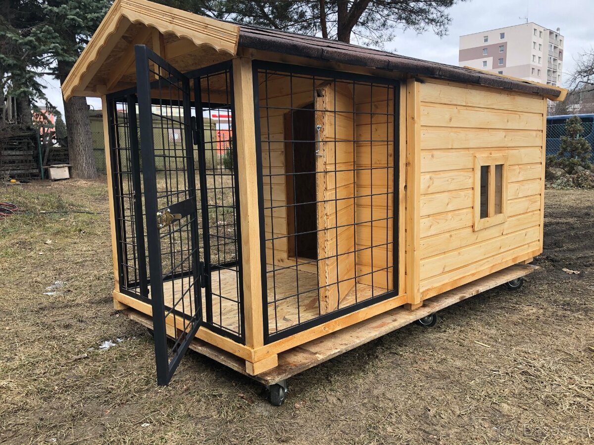 Bouda pro psa s kotcem - 2