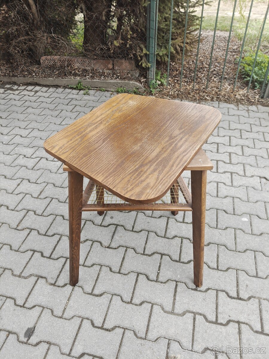 Retro otočný stolek - 2