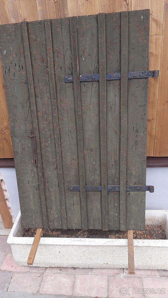 Okno dvoukřídlé 114x116cm + dvířka 114x74 - 2