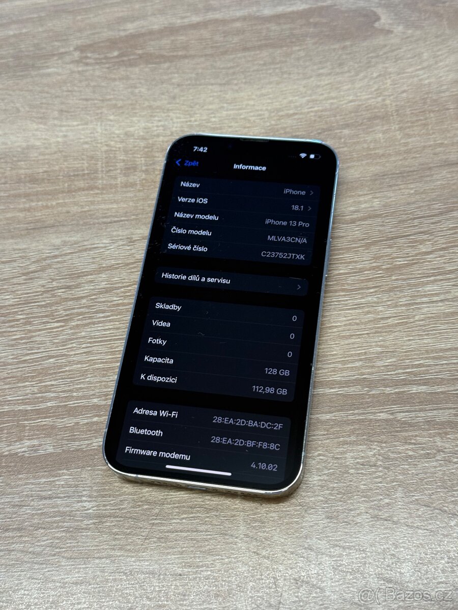 Apple iPhone 13 pro 128GB (nová baterie) - 2