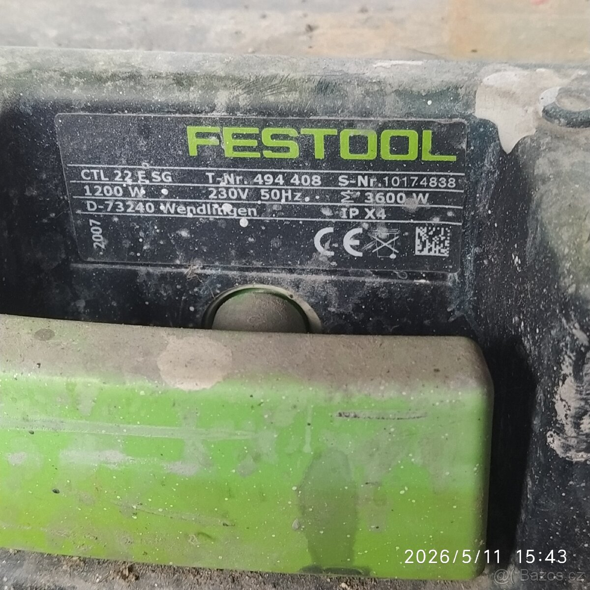 Prodám vysavač Festool CTL 22 ESG - 2
