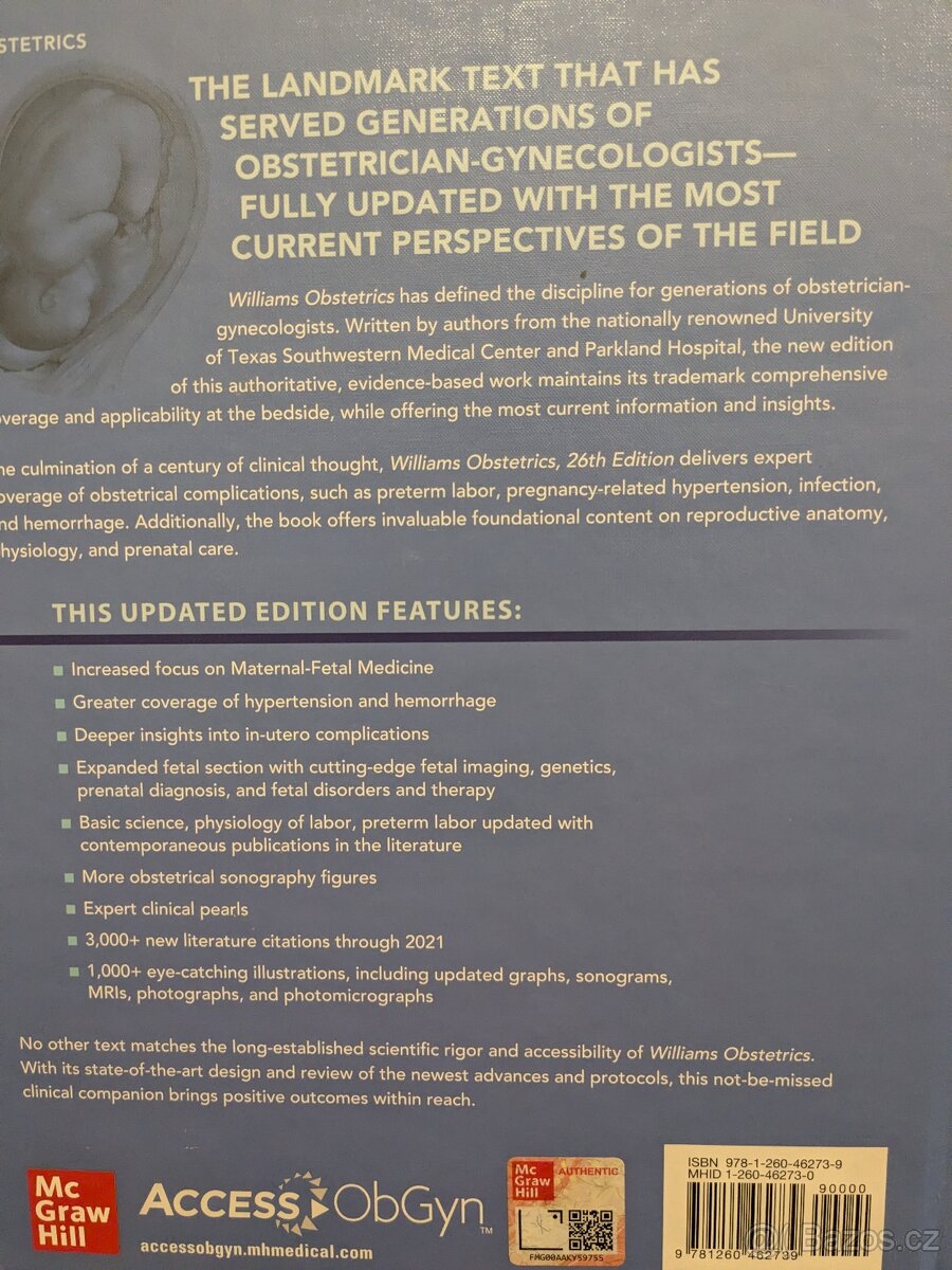 Williams Obstetrics – 26th Edition (McGraw Hill) - 2