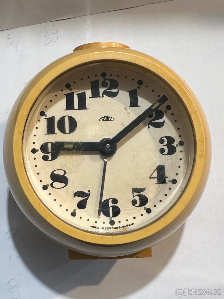 Prodám retro budík Prim - 2