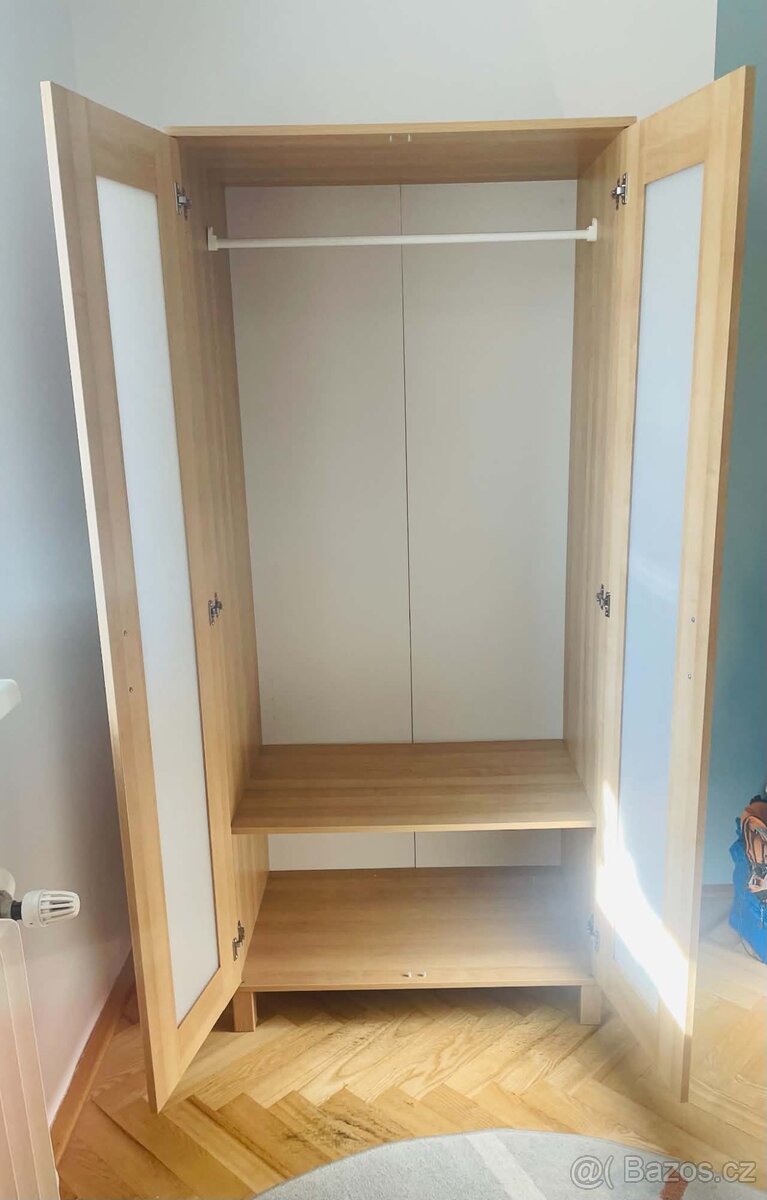 Šatní skříň IKEA Aneboda – bříza - 2