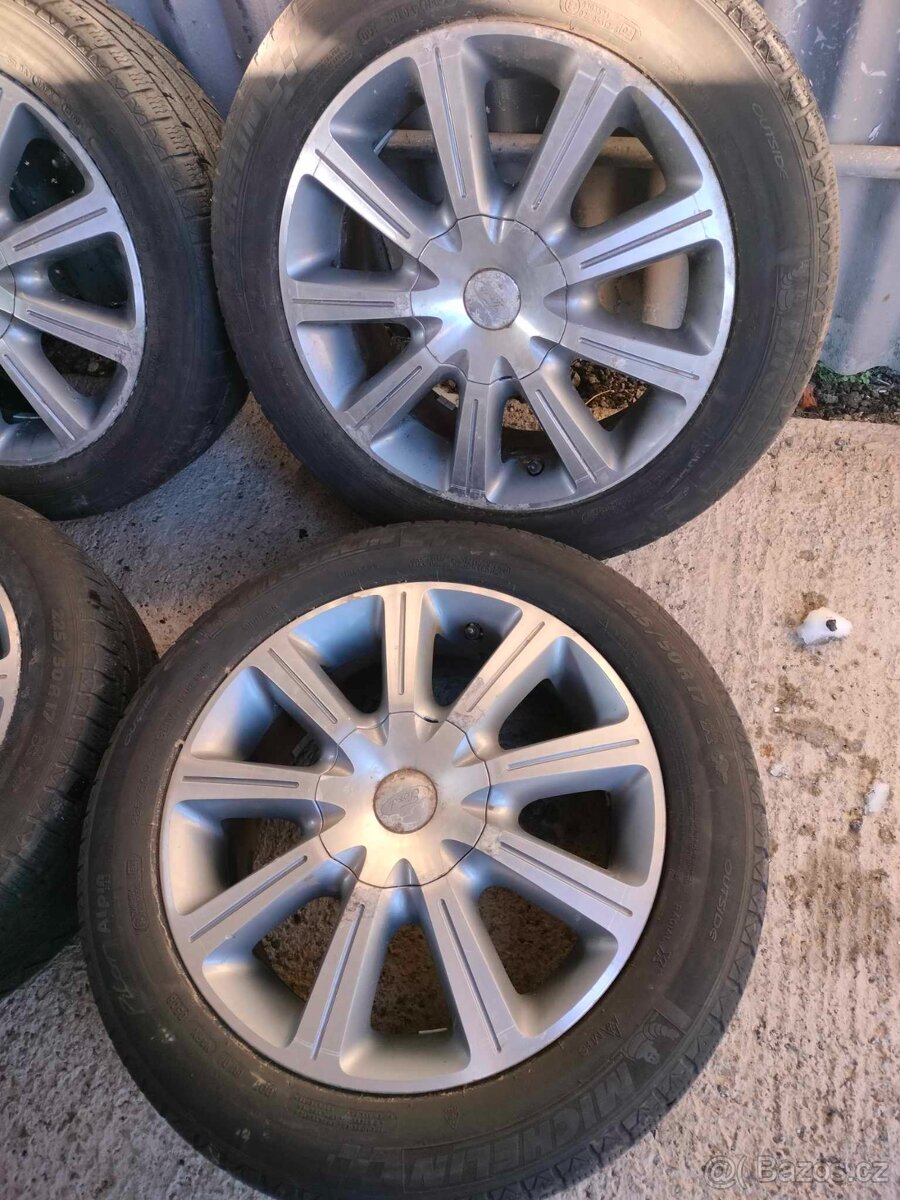 4ks alu disky orig. Ford 5x108 R17 pneu 225/50 r17 - 2