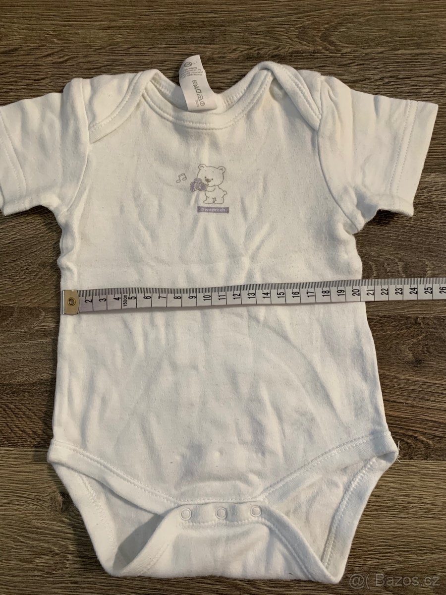 unisex bílé body C&A - 2
