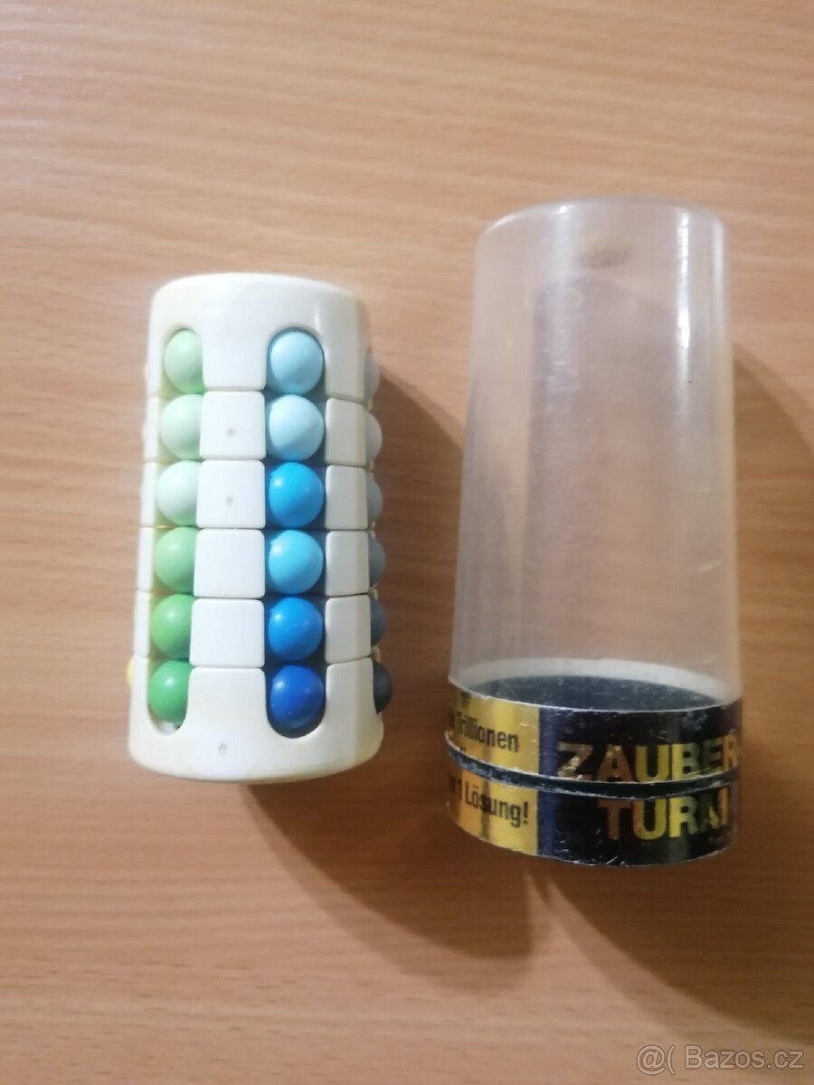 Hlavolam babylonska věž+Pouzdro - 2