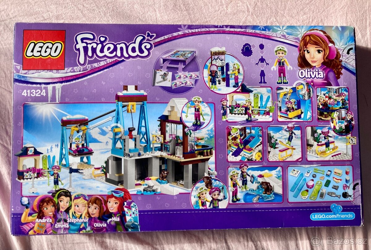 NOVÉ LEGO Friends 41324 lyžařský vlek v zimním středisku - 2