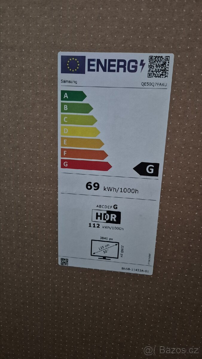 Samsung televize QE50Q7F - 2